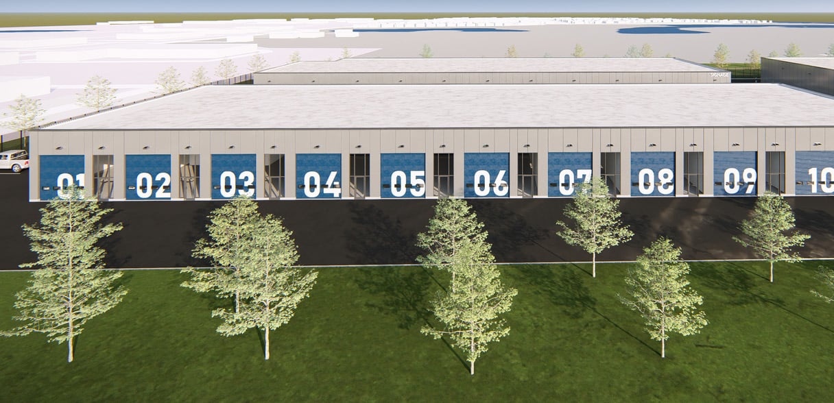 The Bays — building rendering 3