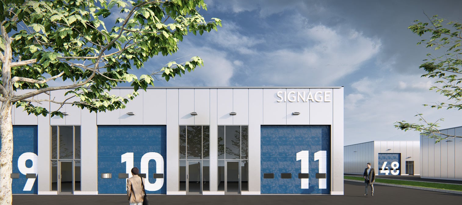 The Bays — building rendering 1